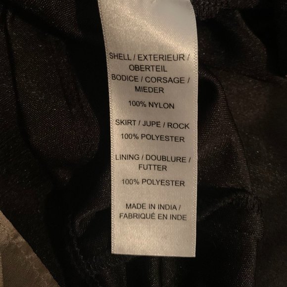 ADRIANNA PAPELL, SEQUIN SLEEVELESS COCKTAIL DRESS (pre-owned) dry cleaned size 4 - Picture 9 of 15